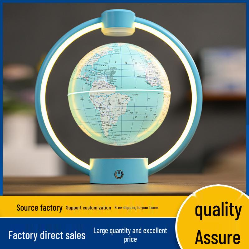 6-Inch Magnetic Levitation Globe - Black Technology Birthday Gift for Kids