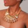 Statement Beaded Necklace Handmade for Women Trendy Wedding Party Jewelry