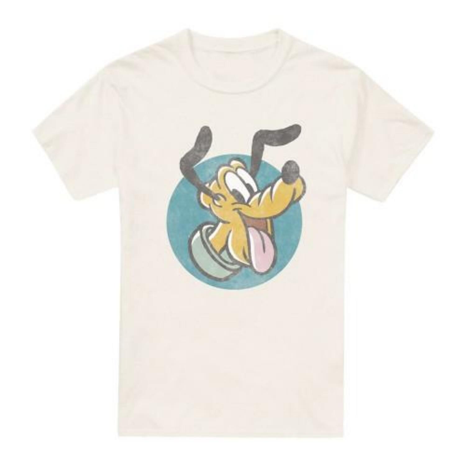 Mickey Mouse & Friends Mens Pluto T-Shirt S чёрный