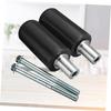 SWOOMEY 2 Pcs Drop Resistant Rubber Stick Bike Body Frame Sliders Lightweight Easy Installation