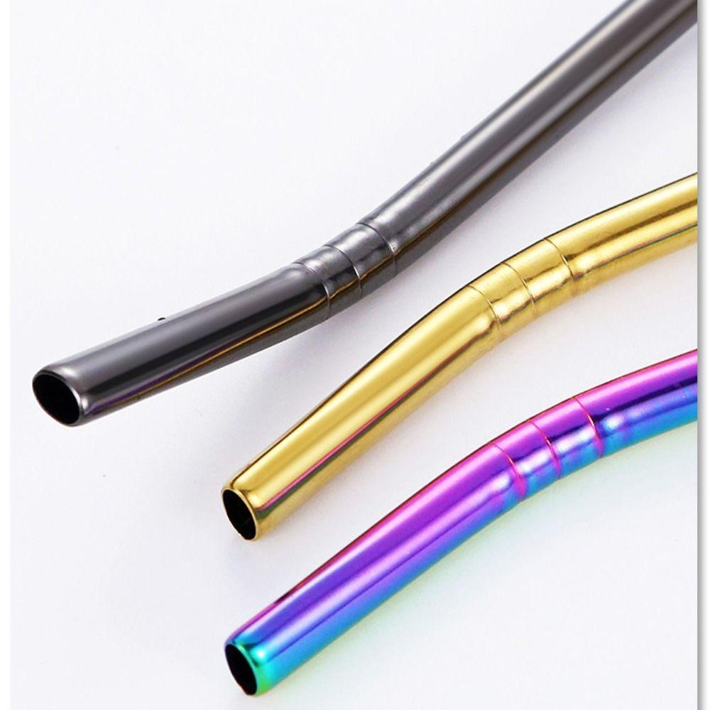 Reusable Yerba Mate Filter 304 Stainless Steel Tea Filter Durable Drinking Straws  Bar Accessories