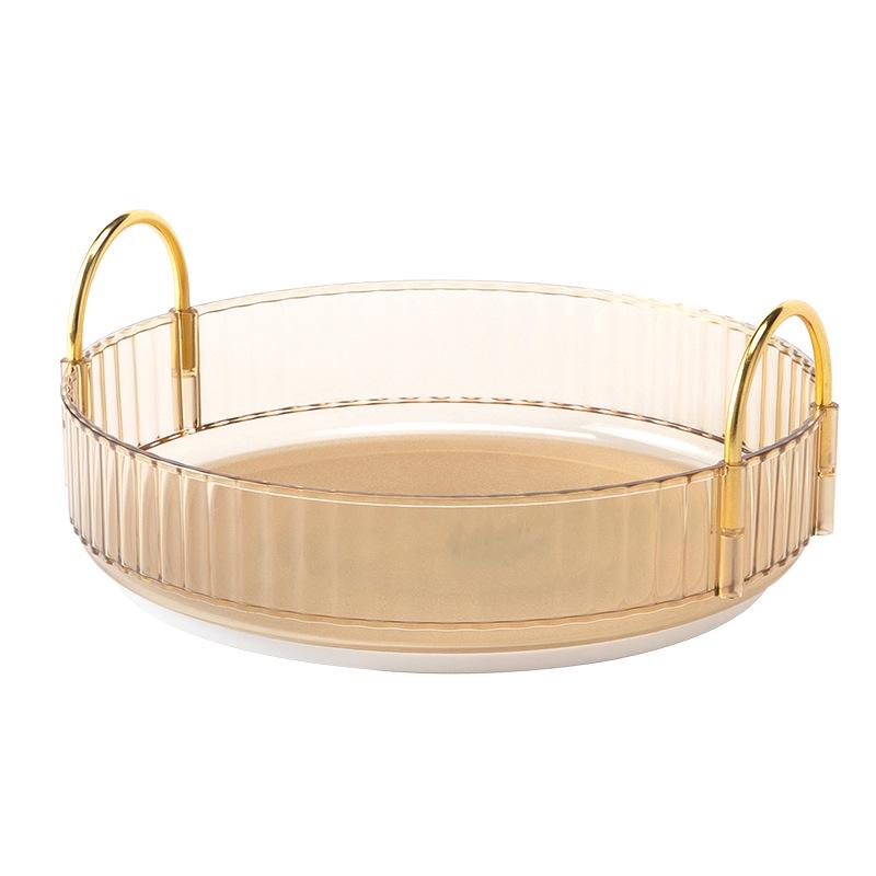 Rotating Luxury Cosmetics Storage Box for Vanity Table and Bathroom