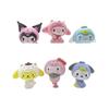 Adorable Sanrio Kuromi And My Melody Snow World Figure Collectible Blind Box Set