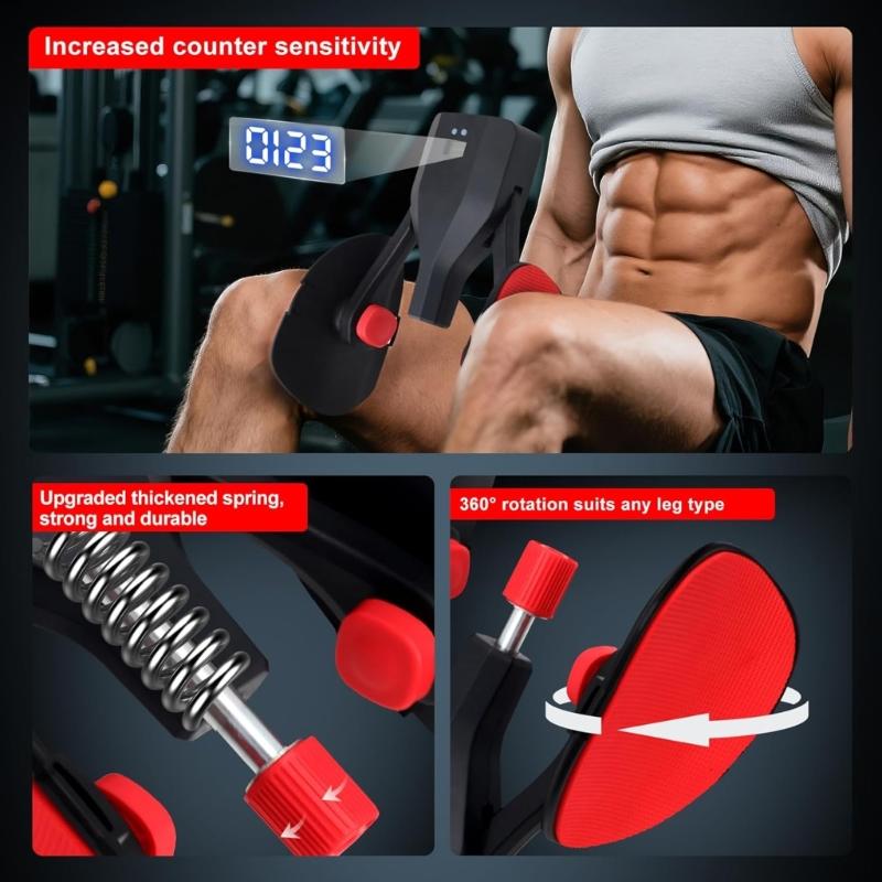 Regulable Leg Exercise Machine Durability Thigh Trainer Portables Leg Exercise for Homes Gym Inner Outer