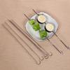10Pcs Stainless Steel Barbecue Skewer Reusable BBQ Skewers Vegetable Iron Stick For Outdoor Camping Picnic Tools Cooking Tools