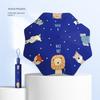 Cartoon Fully Automatic Children's Umbrella with Safety Rounded Corners, Anti-Puncture, Sun Protection, Rain Protection, Anti-Rebound, and Dual-Use