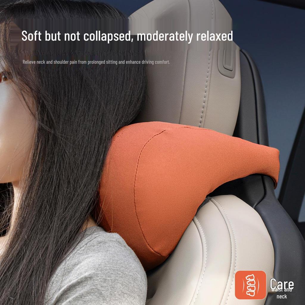 High-Grade Cute Neck Pillow & Lumbar Support for Tesla Seats