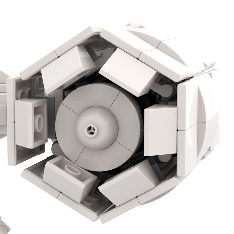 Space Commando Small Particles, Small Auxiliary Shuttle Domestic Building Block Assembly Toy Model