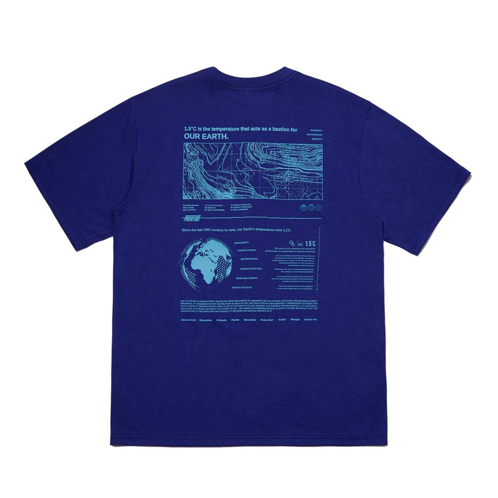 Pollution Geography Graphic Tee M