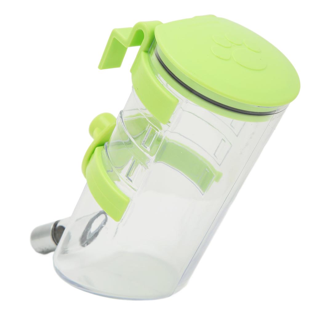 350ml Hanging Water Bottle Dispenser 4 Gears Dog Water Bottle Dispenser for Small Animal