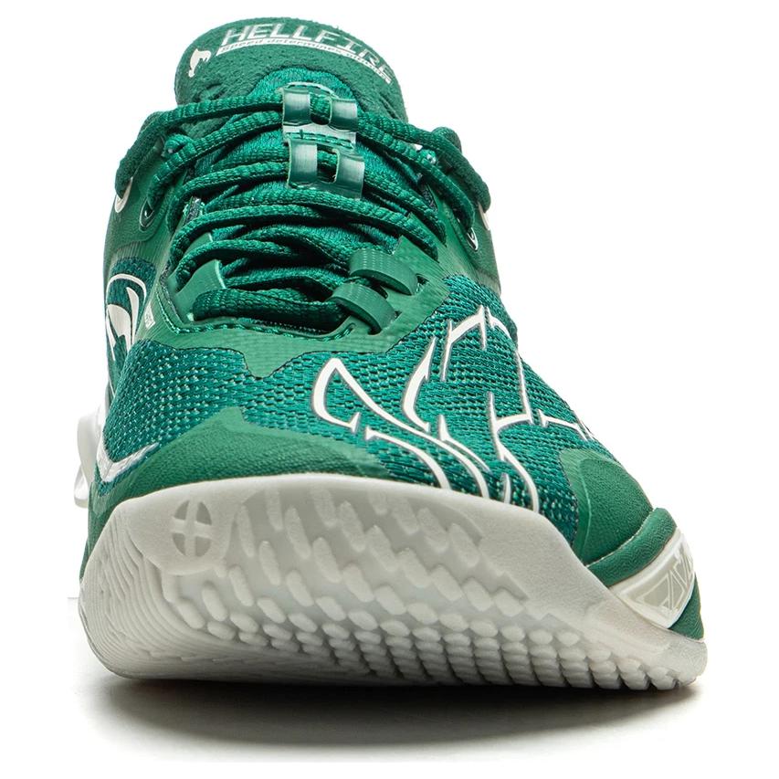 New LiNing Flash Strike 11 Anti Slip And Wear Resistant Coverage Low Top Basketball Shoes Men's Green ABAU053-8