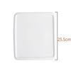 Minimalist Square Ceramic Dinner Plate