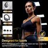 Bluetooth Headphones Wireless Earbuds 5.4 Sports Earphone 75H Playtime IPX7 Waterproof LED Power Display Over Ear Buds Deep Bass