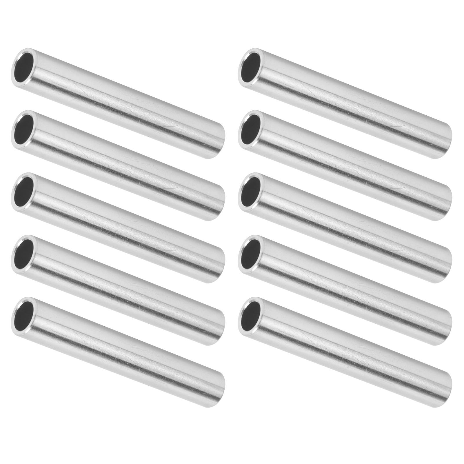 

10 шт. Алюминиевая труба бесшовная труба прямая трубка 8x6 мм 2 дюйма длина замена 610006080050