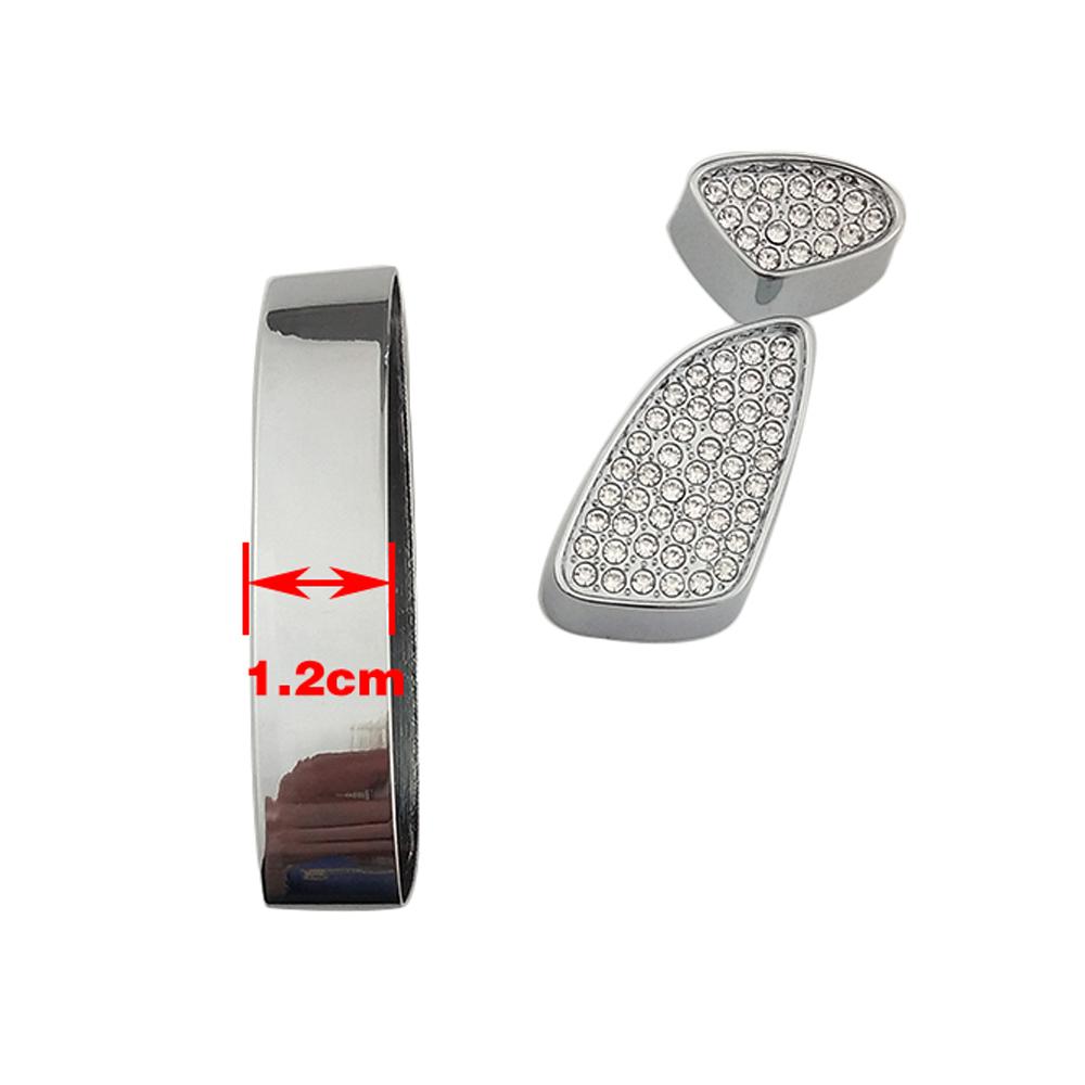 For Mercedes Benz C Class W205 2015-2018 Seat Adjustment Switch Knob Button Refit Artificial Crystal Diamond Decal Trim