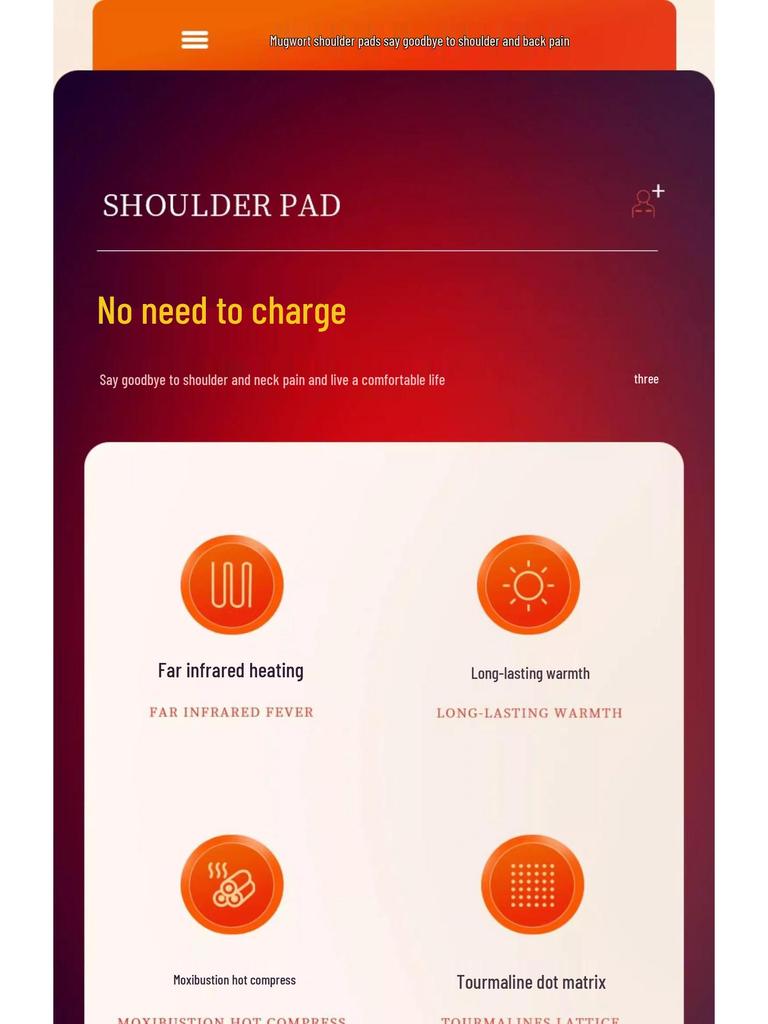 Mugwort Self-Heating Shoulder and Neck Wrap for Men and Women – Postpartum, Joint, and Winter Warmth Protection.