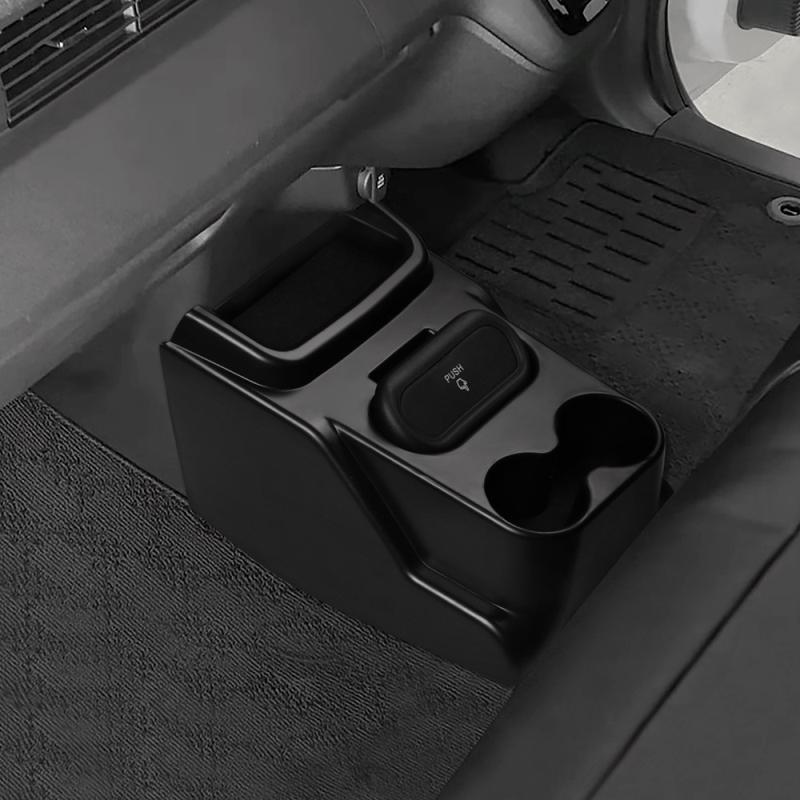 For Honda N-box 2024 2025 ABS ABS Central control water cup holder garbage bin integrated Container assembly storage box cover