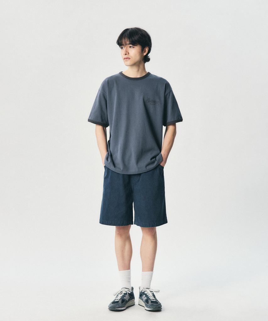 ESPIONAGE Rope Logo Ringer Tee Slate
