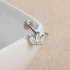 Sterling Silver Opal Threaded Cartilage Stud Earrings