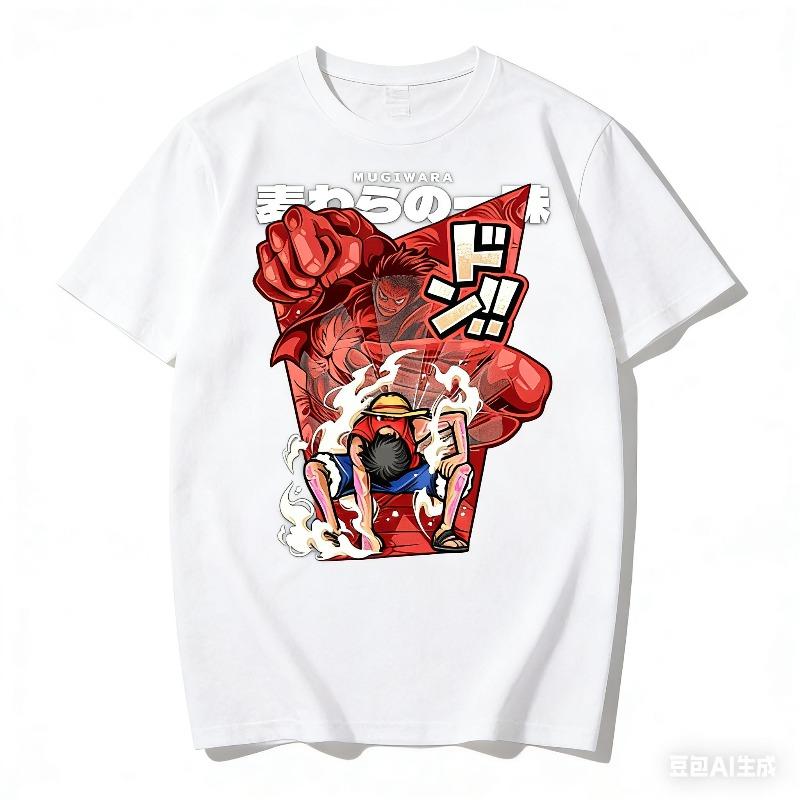 Printed Pure Cotton T-shirt for Men and Women Spring/Summer New Collection Fashion Short Sleeved Shirt