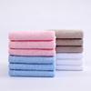 Solid Color Pure Cotton Absorbent Hanging Face Towel: Quick-drying, Thin Square Design for Household Use