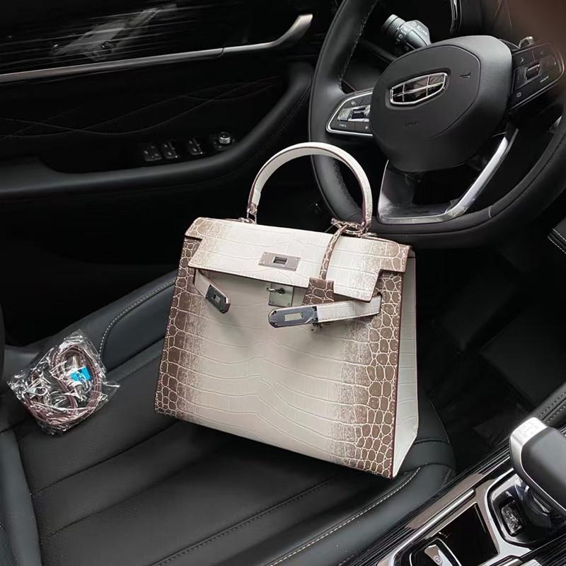 2025 Cross-border Bags Women's New Trendy Fashion Hand-held Small Square Bag Crocodile Pattern  Bag Shoulder Crossbody Bags