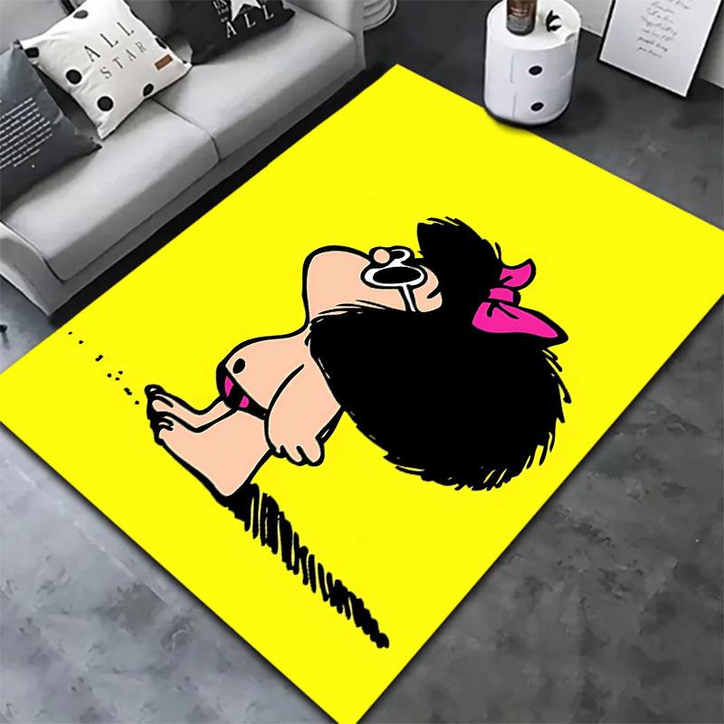 Mafalda Carpet Rug For Living Room Bedroom Home Sofa Decoration Kids Play Nonslip Floor Mat
