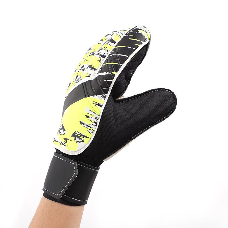 Non-Slip Latex Finger Protection Goalkeeper Gloves - Wear-Resistant for Training & Matches