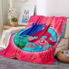 Trolls Theme Printed Blanket - Perfect for Couch, Bed, Travel & Outdoor Use | Machine Washable, Cozy & Durable.