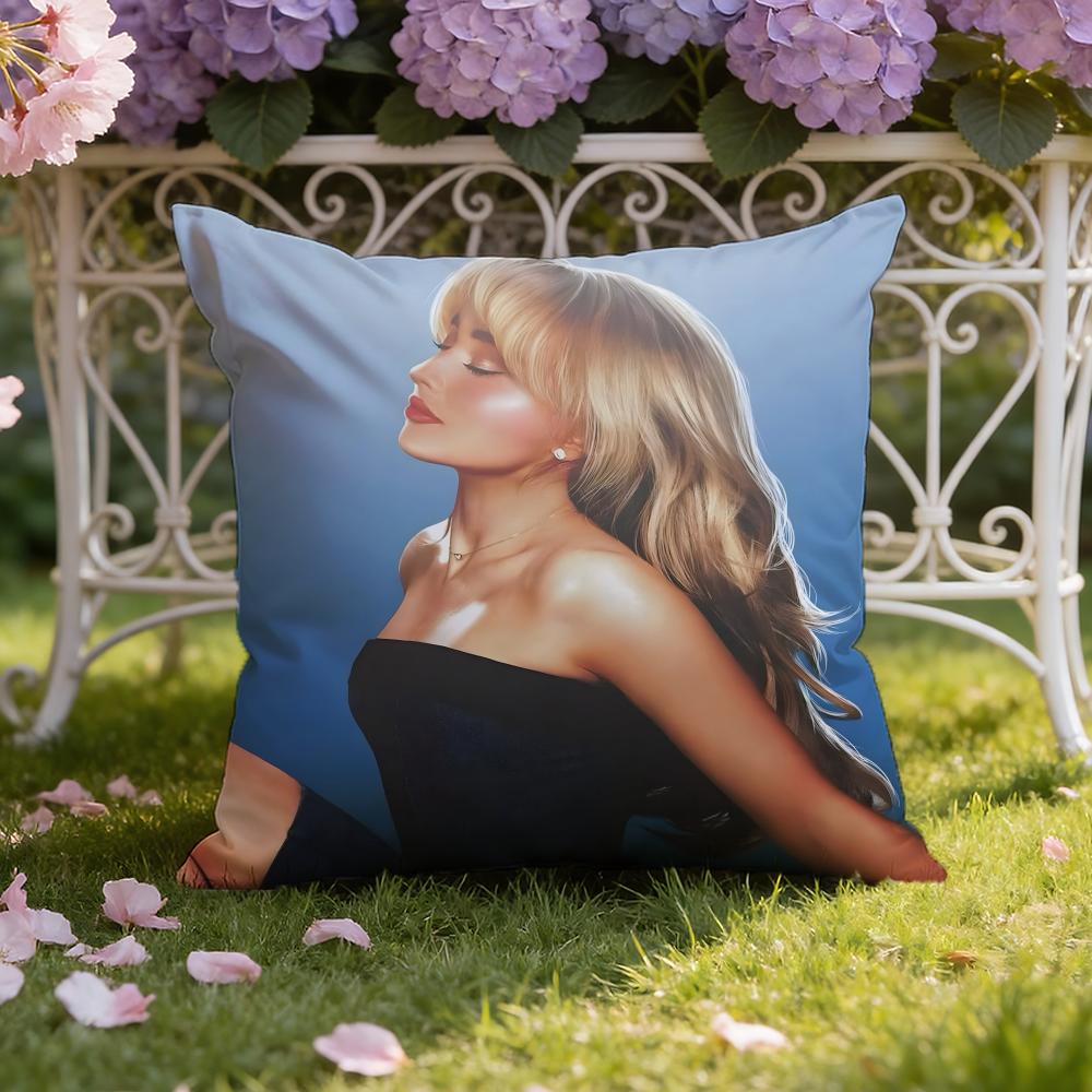 Sabrina Singer C-Carpenter Cushion Cover Home & Car Dual-Scene Pillow Cover: Reversible for Premium Comfort