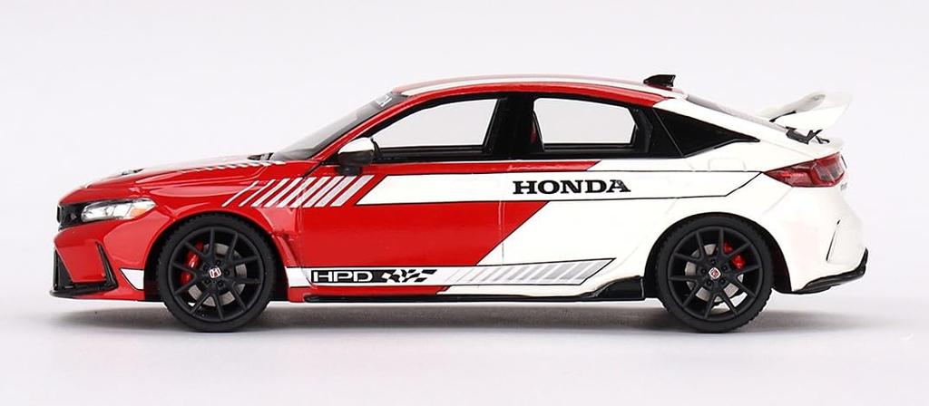 TSM MODEL Honda Civic Type R Pace Car Červená Hotový produkt 1/43 2023#1