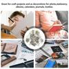 120Pcs Flower Stickers For Scrapbooking Decorative Adhesive Stickers Suitable For Craft Projects Assorted Color Vintage Design