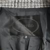 Made In Japan UNTITLED Tailored Jacket 2 M Women White×Black Tweed Fully Lined(USED)