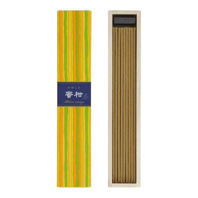 Nippon Kodo Kayuragi Mandariini viirukipulgad 40 tk viirukihoidjaga Valge 40 tk (x 1)
