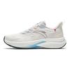Anta Rocket 5.0 Shock Absorbing Durable Low Top Running Shoes Women sneaker White Gray 122345523-2