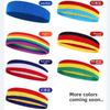 Sports Headband for Running, Sweat-absorbing Headband, Outdoor Yoga Hairband, Solid Color Anti-sweat Headscarf, Fitness Elastic Sweat-wicking Band