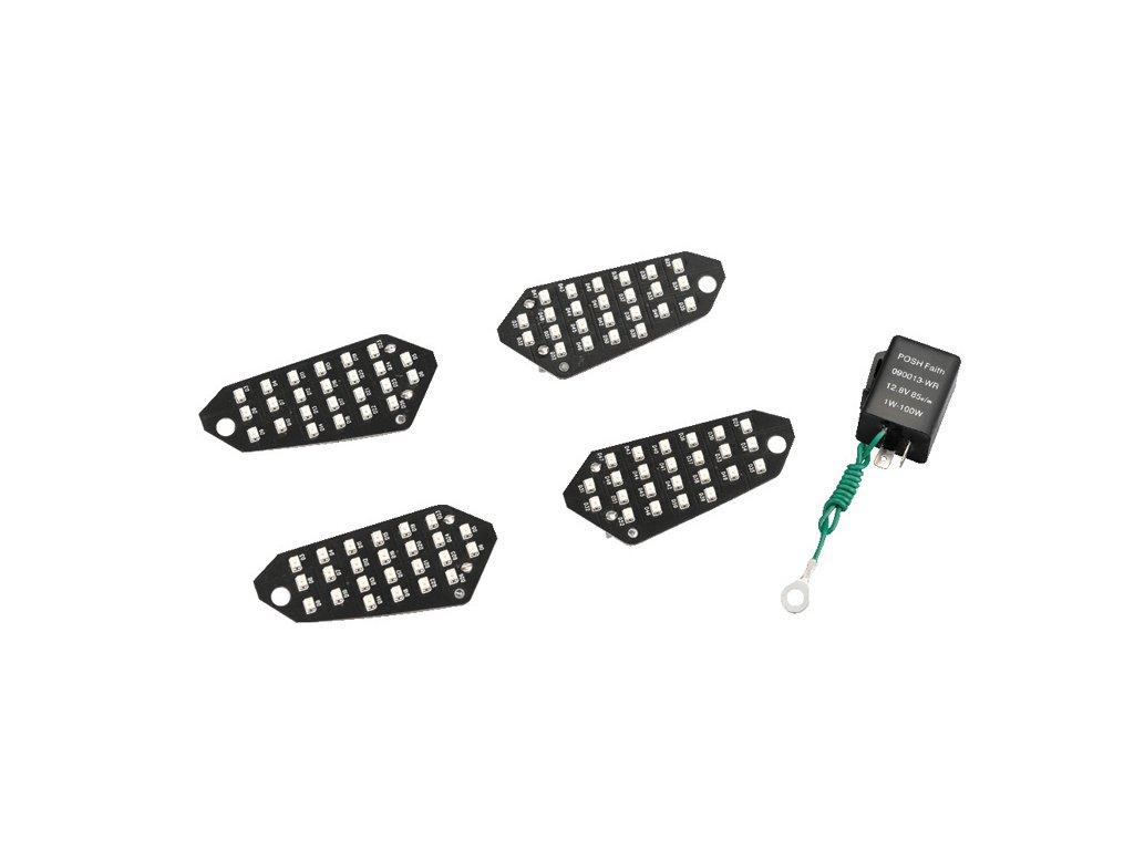 

POSH FAITH Motorcycle Accessories Motorcycle LED Conversion Kit Ninja250SL Z250 Z250SL Set of 4 072009 (Ninja 250SL) / ( 14- 15) / ( 15)