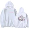 Autumn Letter "XPLR" and Ghost Printed Hoodies Fashionable Casual Sports Long Sleeved Women's Hooded Sweatshirts