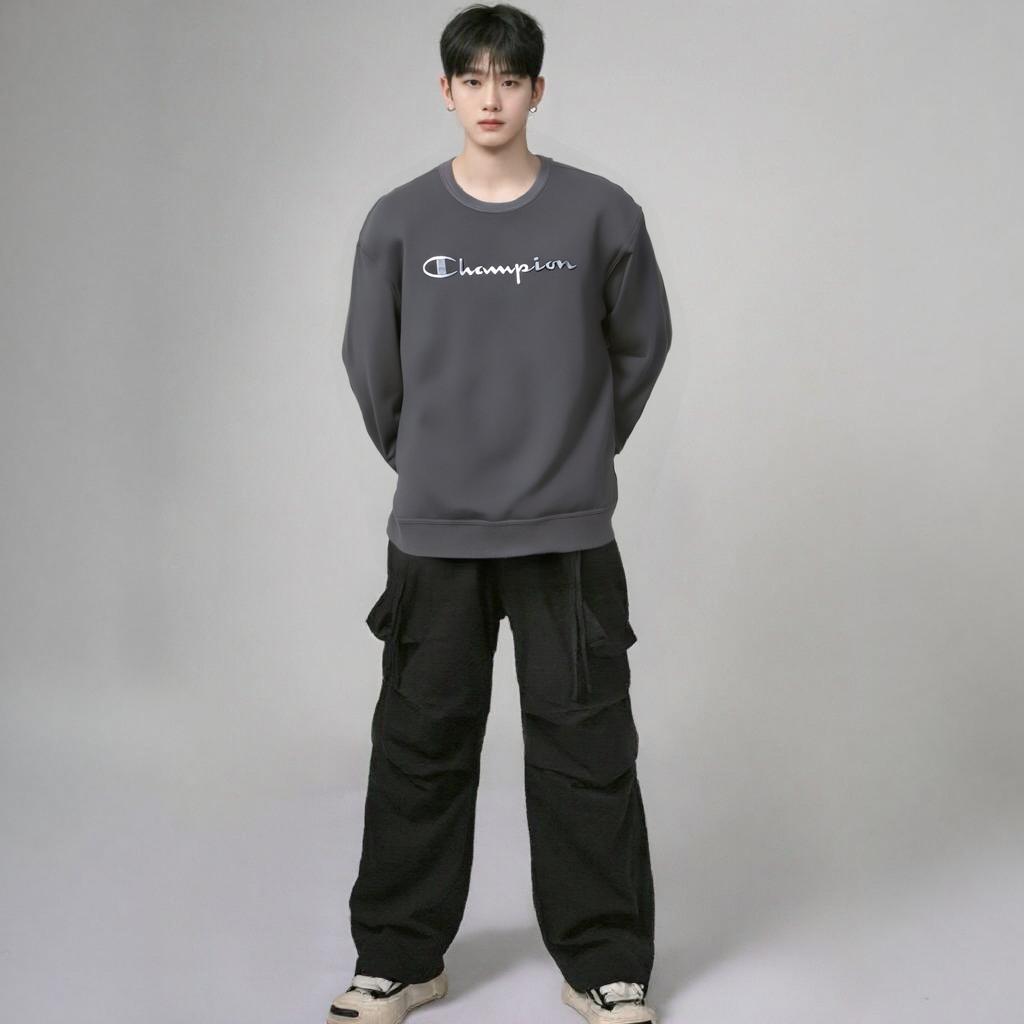 Champion Sweatshirt Europe Version Unisex U5ASWEM015