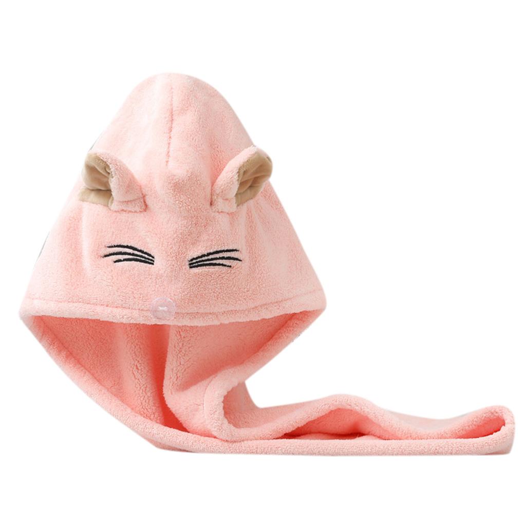  Instant Dry Hair Towel  Fast Drying Hair Towel Fast Absorbent Hat Cap