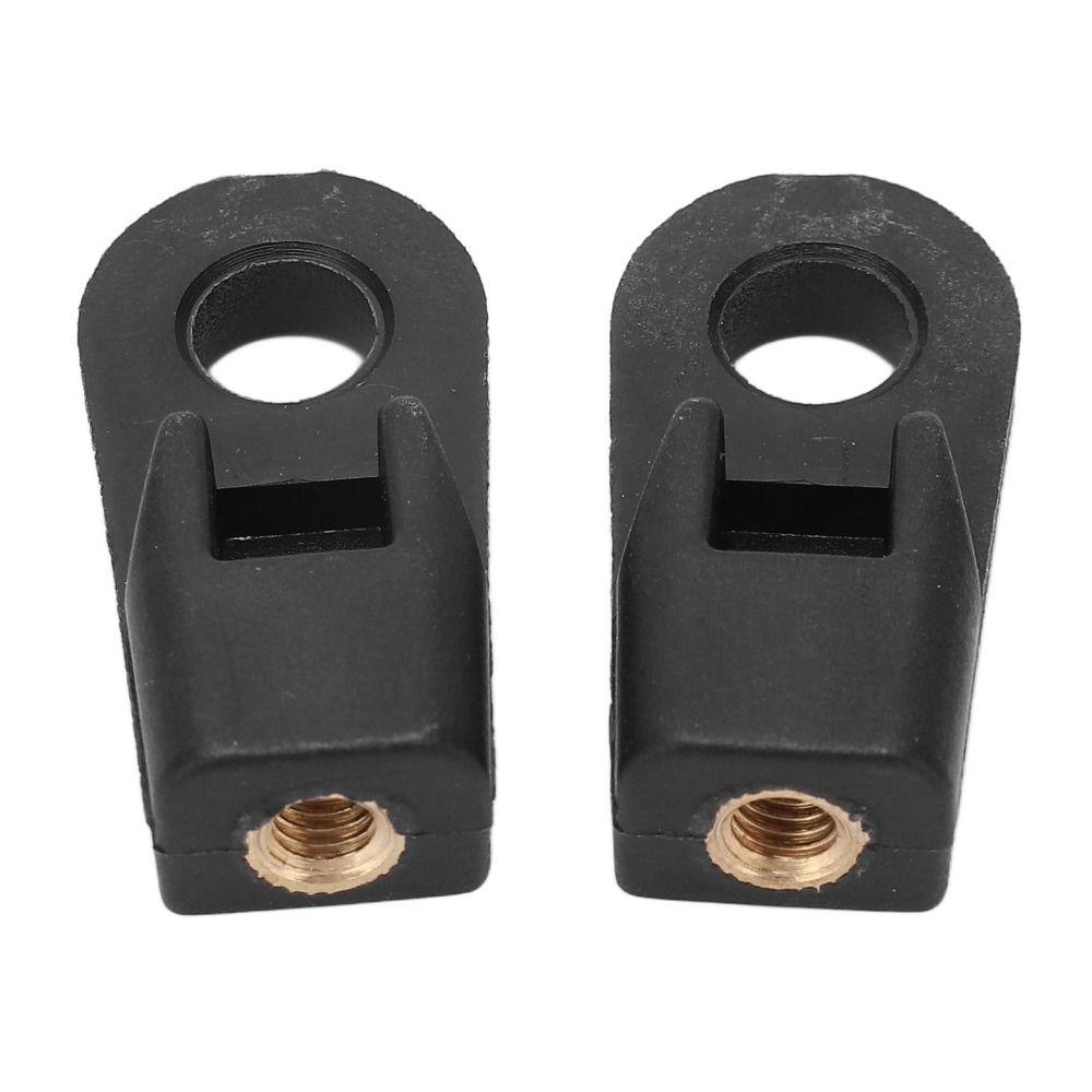 2Pcs Copper Outboard Control Box Cable Connector 1.38*0.43inch Black Throttle Control Box Cable Connector ABS for SUZUKI 3300C