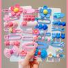 14Pcs/Set Rabbit Hair Clip Bows Hair Accessories New Barrettes  for Children