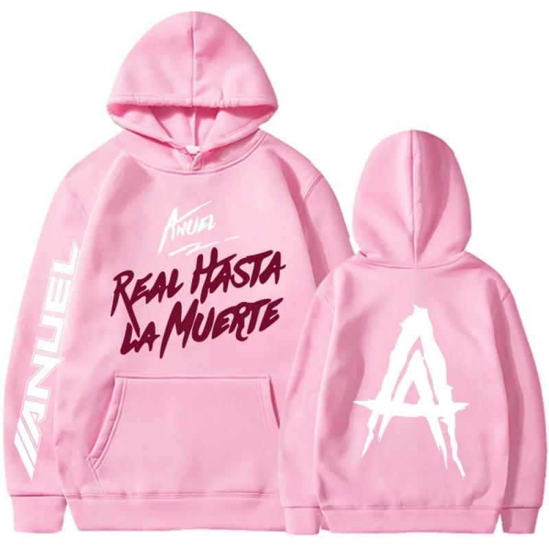 New Anuel AA Printed Hoodies Sweatshirt