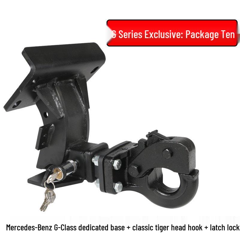 Compatible with Mercedes-Benz G-Class (G500, G350, G63, W463) rear tow bar modification, including unlicensed tow hooks.