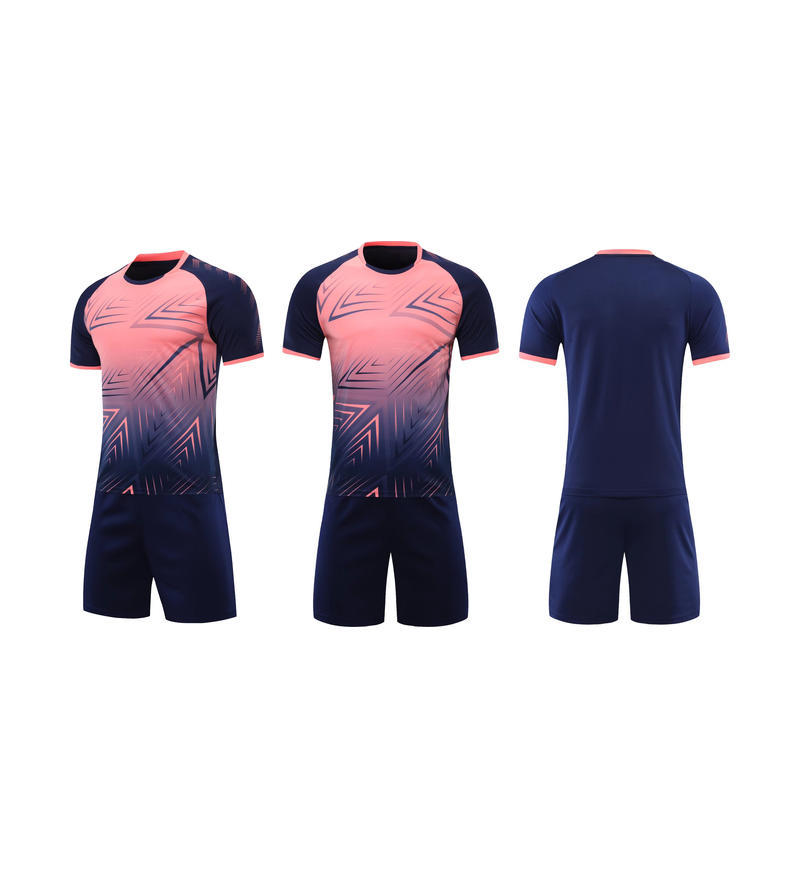 Soccer Uniform Set Men'S Competition Team Uniform Adult Children Sports Short Sleeve Training Uniform Summer Quick-Drying Football Jersey Z109