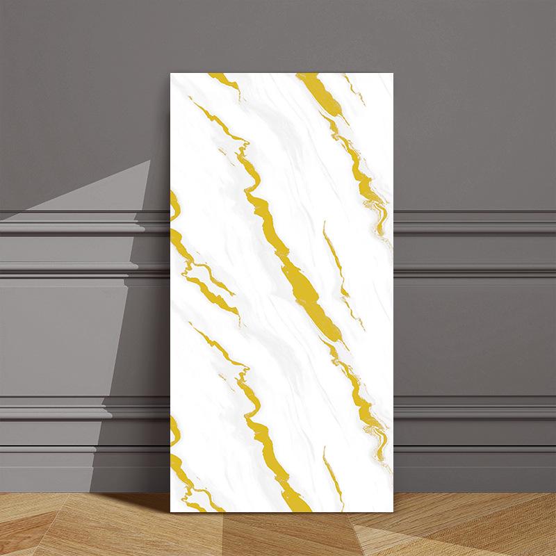 Self-Adhesive Waterproof PVC Wall Stickers: Imitation Marble & Aluminum-Plastic Panels
