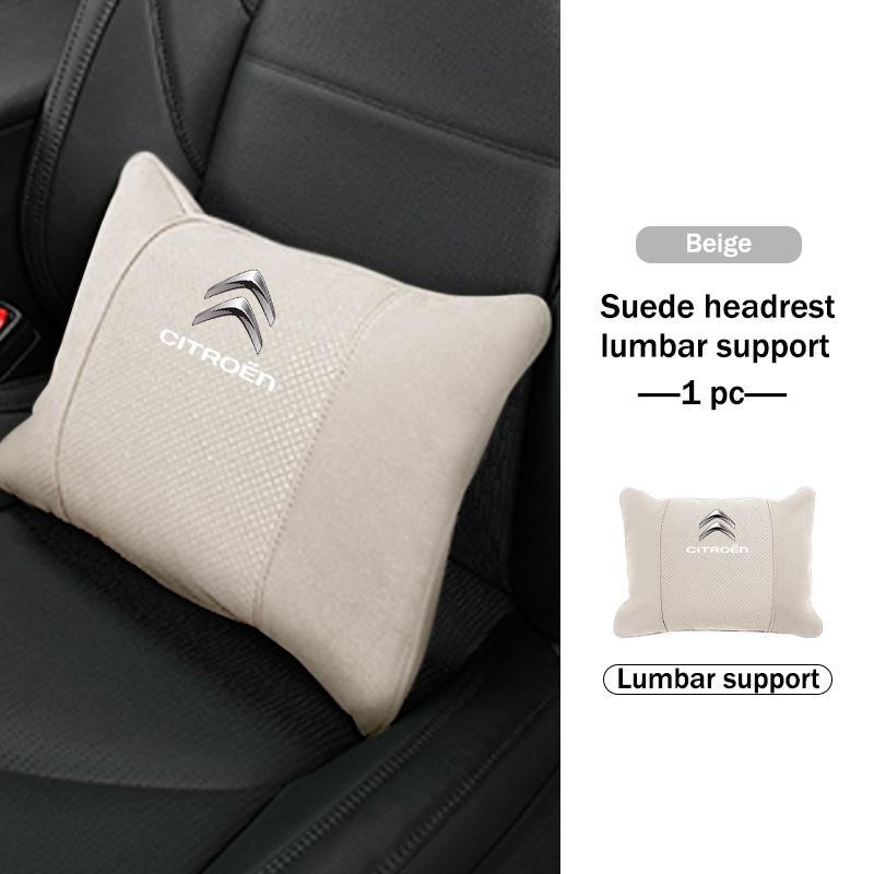 Car Neck Pillow Lumbar Support Headrest Waist Lumbar Cushion For Citroen Grand Berlingo Jumper Celysee Xsara Picasso Aircross