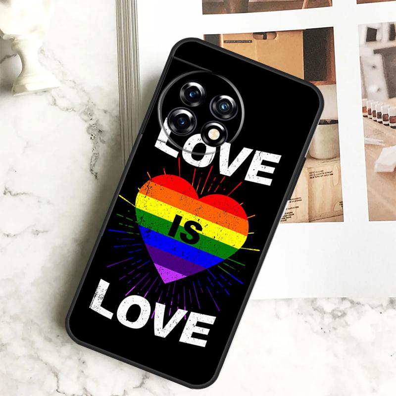 

Gay Pride Flag LGBT Case For OnePlus 12 12R 11 9 10 Pro 10R 9R 8T 10T Nord CE 2 3 Lite 2T N10 N20 N30 CE4 Cover OnePlus Nord 2T