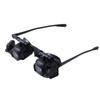 Adjustable LED Head Magnifier Glasses Convenient LED Head Mounted Magnifier For Sewing Crafts And Electronics 2X 24X