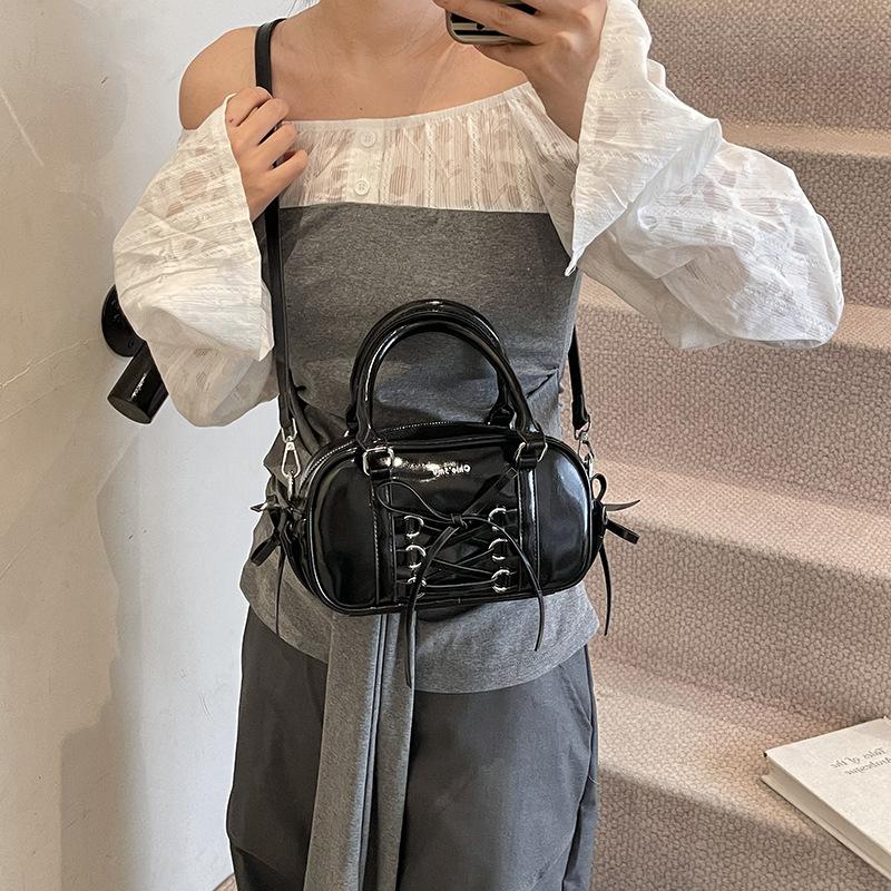 Niche Fashion Handbag Women's New Bow Shoulder Messenger Bag